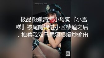 ⚡极品粉嫩清纯小母狗『小雪糕』被尾随拽进小区楼道之后，拽着我双马尾狠狠爆炒输出