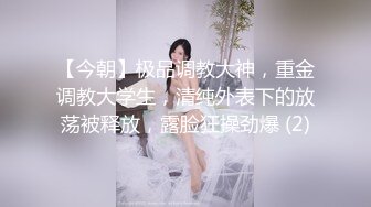 【今朝】极品调教大神，重金调教大学生，清纯外表下的放荡被释放，露脸狂操劲爆 (2)