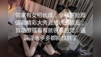 邻家有女初长成，全程露脸颜值高精彩大秀直播诱惑狼友，互动撩骚看着就很有感觉，逼逼淫水多多都能拉丝了