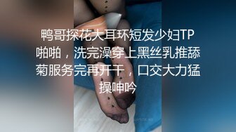 鸭哥探花大耳环短发少妇TP啪啪，洗完澡穿上黑丝乳推舔菊服务完再开干，口交大力猛操呻吟