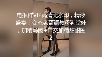 电报群VIP高清无水印，精液盛宴！变态老哥调教母狗堂妹，加精汤圆+口交加精甜甜圈2