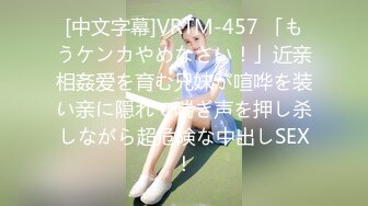 [中文字幕]VRTM-457 「もうケンカやめなさい！」近亲相姦爱を育む兄妹が喧哗を装い亲に隠れて喘ぎ声を押し杀しながら超危険な中出しSEX！