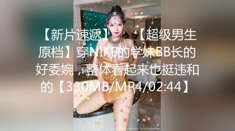 【新片速遞】   ♋【超级男生原档】穿NIKE的学妹BB长的好委婉，整体看起来也挺违和的【330MB/MP4/02:44】