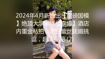 2024年4月新流出【重磅国模】绝顶大学嫩妹【李博】酒店内重金私拍，黑白蕾丝妩媚挑逗，超清视图 (2)